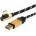 Roline GOLD USB2.0 Cable, A reversible - C angled 90°, M/M, 1.8m