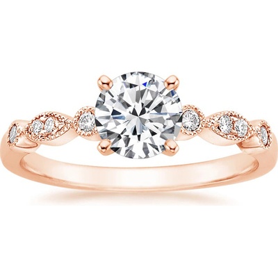 Olivie Stříbrný zásnubní prsten Rose 4112