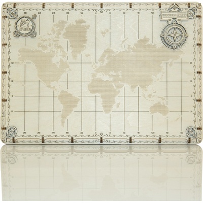 Wooden City 3D puzzle World Map Dots 39 ks