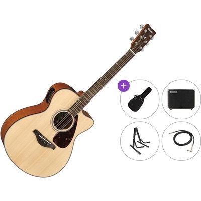 Yamaha FSX800C Premium SET Natural Електро-акустична китара Джъмбо
