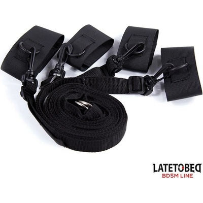 OHMAMA FETISH OHMAMA FETIŠ NYLON VELCRO BED BONDAGE RESTRAINTS