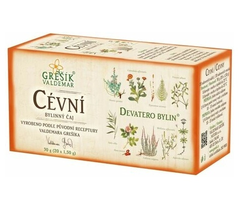 Grešík Devatero bylin Cévní 20 ks