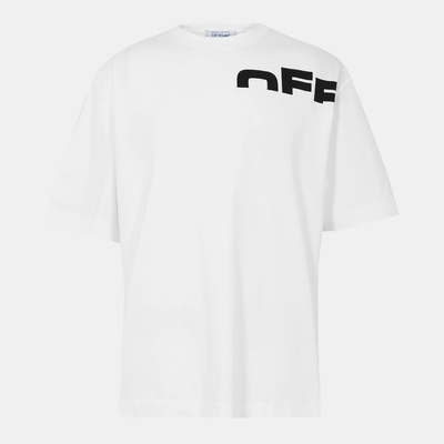 Off White Тениска Off White Men's Shred Skate T-Shirt - White-Black