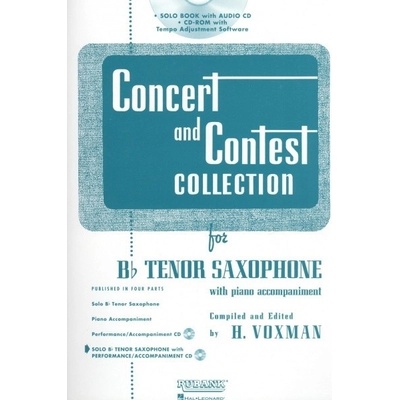 CONCERT & CONTEST COLLECTIONS + CD / tenorový saxofón