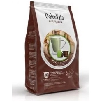10 бр. кафе капсули Dolce Vita gusto Pistacchio съвместими с кафемашини NESPRESSO