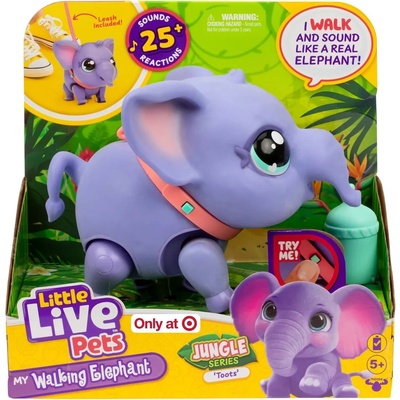 Moose Интерактивна играчка Moose Little Live Pets - Elephant Toots (26623)