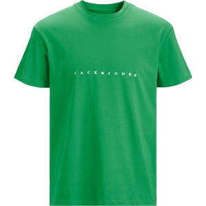 Jack and Jones Тениска Jack and Jones Men's Logo Short-Sleeve Regular Fit T-Shirt - Island Green