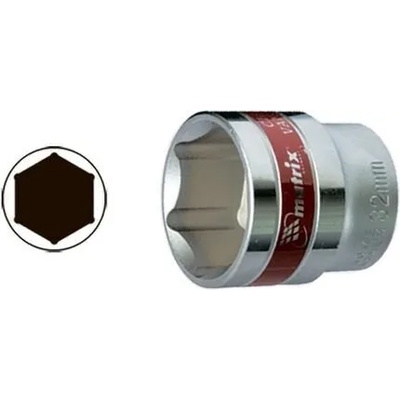 MTX Вложка, 1/2" , 15 mm, 6-стенна, хромирана MTX MASTER