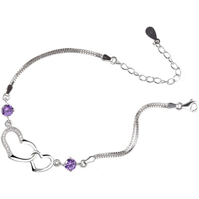 Silenti Jewelry Сребърна гривна "Истина