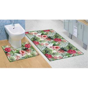 BellaTEX Килимче за баня и тоалетна Ibis 3D Bellatex Bellatex | Zelen | Home | UNI