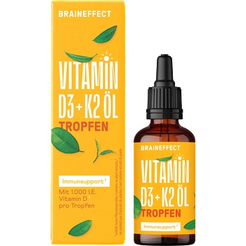 Braineffect Vitamin D3+K2 Oil - 50 мл