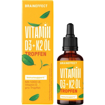 Braineffect Vitamin D3+K2 Oil - 50 мл