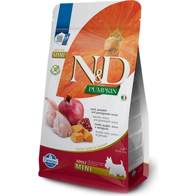 N&D Pumpkin Dog Adult Mini Quail & Pomegranate 2 kg
