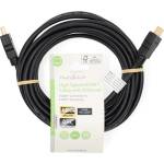 Nedis CVGL34060BK50 ultra HD HDMI кабел, HDMI щепсел - щепсел, 4K60Hz, ARC, 18 Gbps, позлатени конектори, дължина 5 м (CVGL34060BK50)