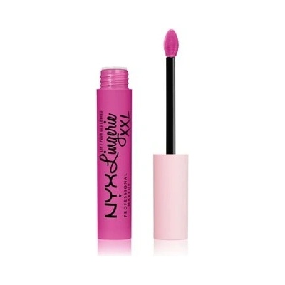 NYX Professional Makeup Lip Lingerie XXL matte tekutá rtěnka růžová 4 ml