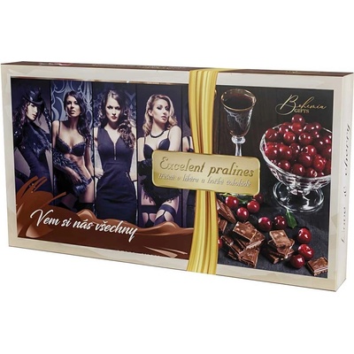 Bohemia Gifts Excellent pralines pro muže 165 g - Vem si nás všechny