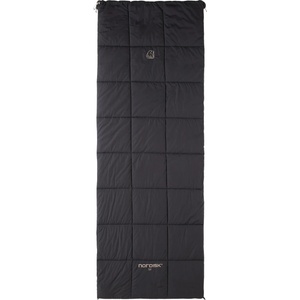 Nordisk Синтетичен спален чувал Nordisk Sif ±0° Blanket Sleeping Bag Synthetic sleeping bag - Obsidian Black - размер XL (514-1473-0114) Спален чувал