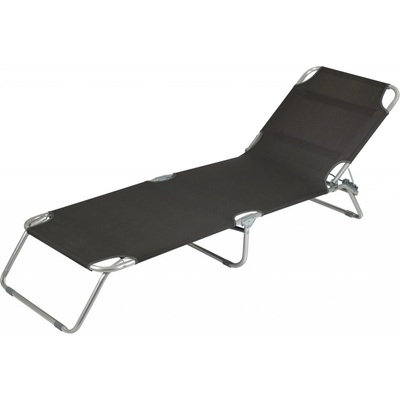 Bo-Camp Sun lounger with sunscreen Цвят: черен
