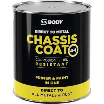 Barva na kov HB BODY Chassis Coat RAL8011 hnědá 750ml