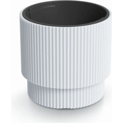 Prosperplast Kvetináč MILLY s vkladom 29,8 cm biely