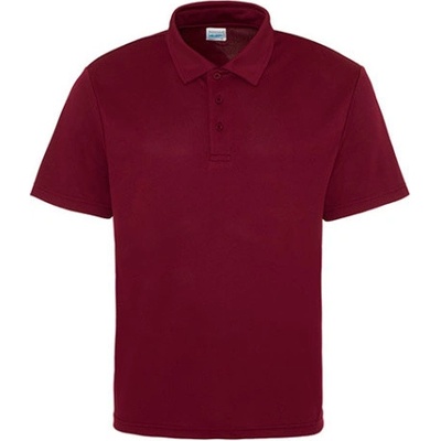 Just Cool pánska polokošeľa JC040 burgundy