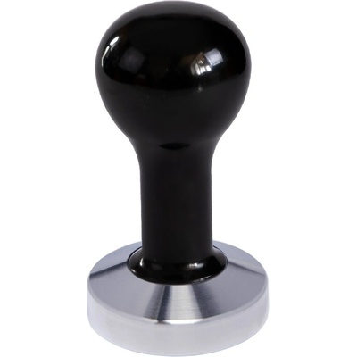 Buna Café tamper kov čierny, nerez mat, plochý 58 mm