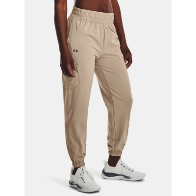 Under Armour Dámske teplaky Meridian Cargo Jogger Hnedá