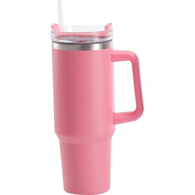 Excellent Termohrnček nerez 1,2 l ružová