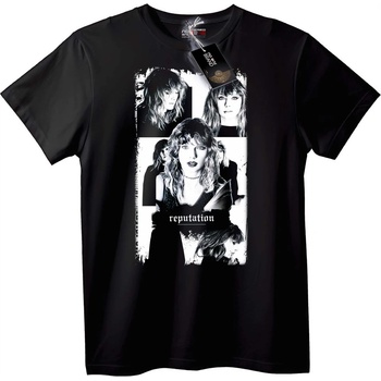 NOONEBRAND Тениска Reputation Taylor Swift - L, Black