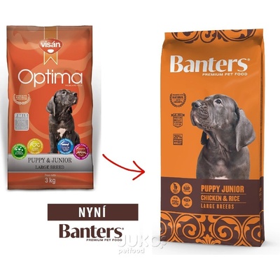 Banters Puppy Junior Large Breeds 15 kg