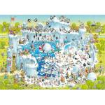 Heye - Puzzle Degano: Polar expedition - 1 000 piese