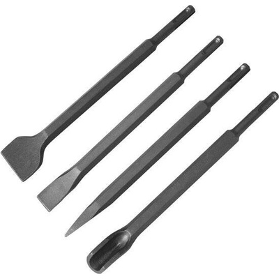 EXTOL CRAFT sekáče SDS PLUS, sada 4ks, 250mm, 23945