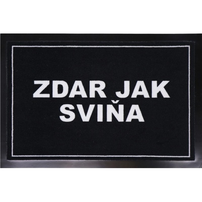 Mercury Flooring Zdar jak sviňa černá 40x60 cm