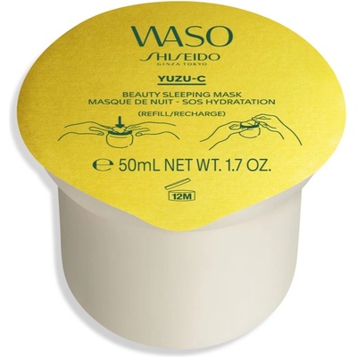 Shiseido Waso Yuzu-C нощна маска за лице резервен пълнител 50ml