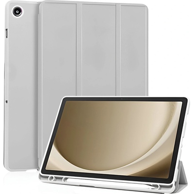 Techsuit Калъф - Samsung Galaxy Tab A11 Plus / A9 Plus - Techsuit Flex Trifold (с държач за стилус) - Сив