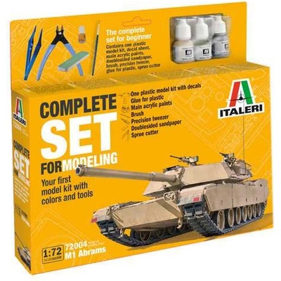 Italeri M1 Abrams Complete Set 1:72