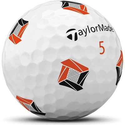 TaylorMade TP5 x Pix 24 biele 3 ks