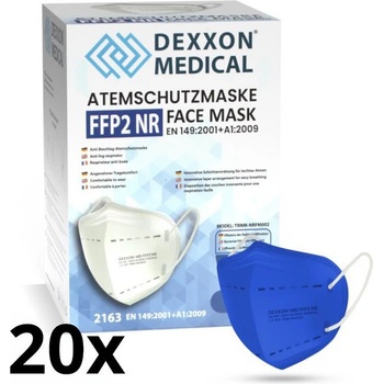 IMobily DEXXON MEDICAL respirátor FFP2 NR Deep blue 20 ks