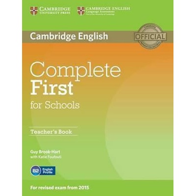 Complete First for Schools Teacher's Book BrookHart G.