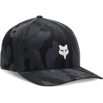 FOX Fox Head Camo Tech Flexfit Black Camo – Zboží Mobilmania