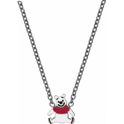 Disney Oceľový náhrdelník s príveskom Macka Pú Winnie the Pooh N600632L-157.CS