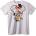 NOONEBRAND Тениска Disney Герои - 2XL, Black