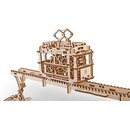 Ugears 3D puzzle Tramvaj s kolejemi 154 ks