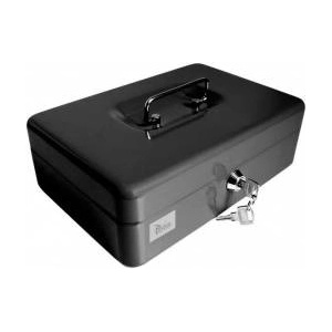 TETIS Metal cassette 19.4x14.4x7, 5cm black