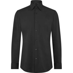 HUGO BOSS Риза с дълъг ръкав Boss Men's P Hank Kent Long Sleeve Oxford Shirt - Black
