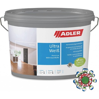 Adler Česko Aviva Ultra-Weiss 1 l bílá