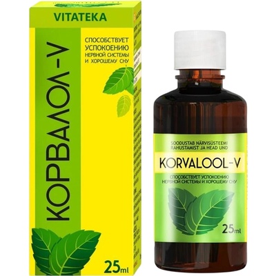 Vitateka Corvalol-V – bylinné kvapky 25 ml