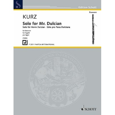 Solo pro p. Dulciana pro fagot solo