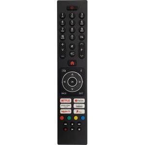 съвместим Finlux rc45135p, 22fdmd5160, 32fhd5620, 50fud7020, 55fue7060, 75fud8520 - заместител дистанционно управление (rc45135p, 22fdmd5160, 32fhd5620, 50fud7020, 55fue7060, 75fud8520) Дистанционно