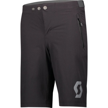 Scott krátke bez trakov Trail 10 LS/FIT W/PAD JR čierna
